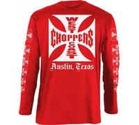 WCC West Coast Choppers Longsleeve OG Logo ATX Red S