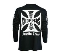 West Coast Choppers Og Cross Sweatshirt Noir L Homme