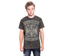 WCC West Coast Choppers T-Shirt Hells Guardians Marlite Oro M