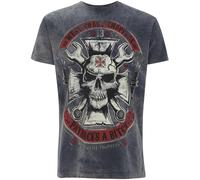 WCC West Coast Choppers T-Shirt Mechanic Blue 3XL