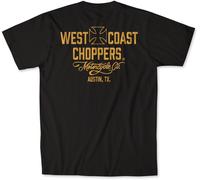 WCC West Coast Choppers T-shirt pour hommes Motorcycle Tee WCCTS132780ZW 3XL