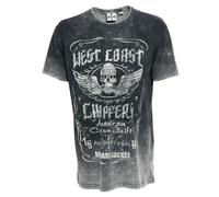 WCC West Coast Choppers T-Shirt Ride Hard Sucker Noir XXL