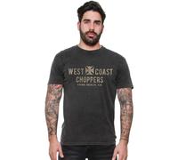 WCC West Coast Choppers T-Shirt Vintage Eagle Black S