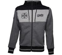 WCC West Coast Choppers Veste Kimi Raikkönen Technical hooded Jacket Black/Grey XXL