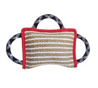 WCDFTASL Bâton d'entraînement aux morsures de Chien avec Sac de Morsure en Jute et Oreiller Cible for Le Travail de Morsure et Le Jeu