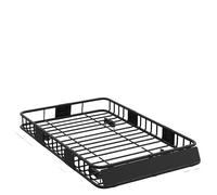 WCDFTASL Panier de Toit en Acier Robuste, résistant aux intempéries, Porte-Bagages sur Le Toit, capacité de 200 LB, for SUV et Camion(64x39x6 inches)