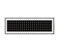 WCDFTASL Tapis de Sol de Cuisine imperméable, Moquette en PVC à Carreaux résistante à l'huile for Balcon, Couloir et entrée.(Black and White)