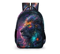 WCEECE Personnalisé En 3D Sac À Dos Roi Lion Enfants, Léger CArtable Animal Garçons Filles Collège Primaire Imperméable Sac A Dos Scolaire Pour Adolescents Voyage Loisir
