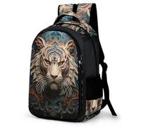 WCEECE Sac À Dos Tigre Cartable Sac A DosAnimaux Pour Enfants Cartable Primaire Garcon Sac Label Sac A Dos Enfant Sac A Dos Primaire Fille