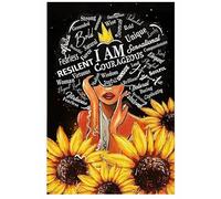 Wcguokj Poster en métal avec inscription « Music Girl Be Strong Be Strong Be Brave be Humble Be Badass » - Décoration murale pour la maison et la salle de bain - 15,2 x 20,3 cm