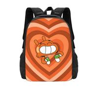 Wcguokj The Amazing Anime World Of Gumball Sac à dos cartable décontracté durable Sac à dos de voyage léger Cadeau pour les fans d'anime