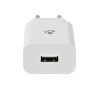 WCHAU242AWT - Adaptateur secteur - 12 Watt - 2.4 A (USB) - blanc