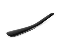 WchsTUmpxN Chausse-pied, lève-chaussures, 1 pièce, 19,5 cm, en forme de cuillère, en plastique, accessoires for chaussures, outils de levage flexibles(Black)