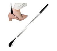 WchsTUmpxN Chausse-pied rétractable en acier inoxydable, chausse-pied à long manche, accessoire for chaussures, cuillère, aide à l'habillage