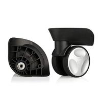 WchsTUmpxN Roue à Bagages de Remplacement, Roues à Bagages de Remplacement, (Ensemble d'une Paire) Roue muette de Bagage pivotante à 360 degrés Roues de réparation de Remplacement de Valise Spinner