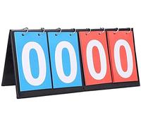 WchsTUmpxN Tableau d'affichage de Table, Tableau de Score à 4 Chiffres, léger et Portable, for Tous Les Sports de compétition.