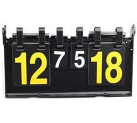 WchsTUmpxN Tableau d'affichage de Table, Tableau de Score Portable à Rabat avec Conception Pliable et Cartes Amovibles/à Suspendre for Tout Sport de compétition