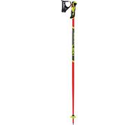 Bâtons ski alpin Leki WCR Lite SL 3D (Bright red/Black/Neonyellow) Mixte 115 cm