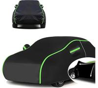 WCSMHYW Bache Voiture Exterieur pour Peugeot Partner III Van 2019 2020 2021 2022 2023 2024 2025, Bâche Voiture Imperméable Anti-grêle Étanche Pluie, avec Fermeture à Glissière Housse de