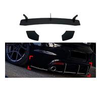 WCSMHYW Diffuseur De Pare-Chocs Arrière De Voiture pour VW Scirocco R 2008-2017, Becquet de Pare-Chocs arrière Spoiler de Requin Arrière Accessoire Voiture