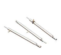 WCUAYJH L10/13/15/20/25/30/35 cm de long Tube en acier inoxydable avec buse de graisse 4 mm Arbre de bateau pour bateau de course électrique RC (longueur C Longueur 35 cm)