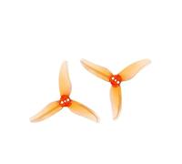 WCUAYJH Lot de 4 paires d'hélices PC 2512 2,5 x 1,2 x 3 à 3 lames 1,5 mm pour RC FPV Racing Freestyle pour Gemfan 6,3 cm pour drones cure-dents (4 paires de whisky)