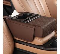 WCXCS Accoudoir Voiture pour Mercedes-Benz GLC 2017 2018 2019 2020 2021 2022 2023 2024 2025, Cuir Coussin D'Accoudoir Voiture Boîte De Rangement Accessoires Voiture,B