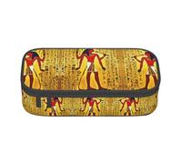 WCXTHGFA Ancient Egypt Tribe Series Trousse à crayons de grande capacité, idéale pour les voyages ou un usage quotidien, Noir , Taille unique, Trousse de maquillage