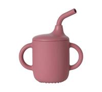 Wcybym À Bec Pour De 6 À 12 Mois, Avec Poignée, 12X12X11,5Cm, 6 Oz, Gobelet En Silicone Bȧby, D'entraînement Avec Couvercles, Couvercle Sécurisé, Pour Petites Mains