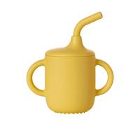 Wcybym À Bec Pour De 6 À 12 Mois, Avec Poignée, 12X12X11,5Cm, 6 Oz, Gobelet En Silicone Bȧby, D'entraînement Avec Couvercles, Couvercle Sécurisé, Pour Petites Mains