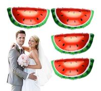 Wcybym Ballons décoratifs en forme de fruits en aluminium - Accessoires photo de légumes, décorations pour fête d'anniversaire sur le thème du sexe