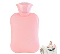 Wcybym Bouillotte pour lit - Mini chauffe-mains à eau chaude épaissie,Sac à eau chaude en PVC, capacité de 500 ml, compresse pour soulager les douleurs, coussin chauffant