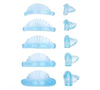 Wcybym Coussinets en silicone pour levage de cils | 5 tailles de coussinets de levage de cils - Tiges de bouclier de levage de greffe, levage de cils pour obtenir un maquillage parfait