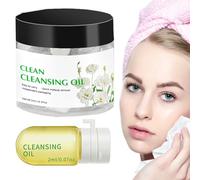 Wcybym Huile Démaquillante Visage, Taille de voyage 28 pièces jetables Huile nettoyante en profondeur pour le visage, Nettoyant à l'huile pour le visage, nettoyante pour le, Nettoyant