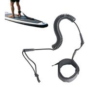 Wcybym Laisse de cheville pour planche de surf - Sangle de sécurité enroulée pour planche de surf - Pour hommes, femmes, adultes, adolescents, débutants, amateurs de loisirs