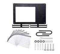 Wcybym Présentoir de médailles, robuste, 35,5 x 24,8 cm, pour récompenses sportives, organiseur mural, organisé, pour, coureur, course, sport, football, natation, tennis, basket-ball