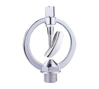 Wcybym Tête d'arrosage de Rechange - en de Zinc Robuste - Rotation à 360 degrés avec buse - pour l'irrigation des, parterres de Fleurs, Cultures d'