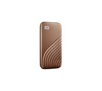 WD 1To My Passport SSD, Disque SSD externe, Portable SSD, des vitesses allant jusqu'à 1050 Mo/s en lecture, 1000 Mo/s en écriture, USB-C, compatibilité avec PC, Xbox et Playstation, Or