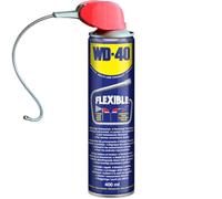 WD-40 Flexible Produit multifonction - 400 ml Bombe aérosol avec tube de pulvérisation métallique flexible