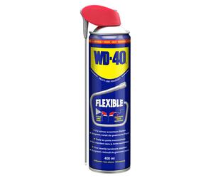 WD-40 Flexible Produit multifonction - 400 ml Bombe aérosol avec tube de pulvérisation métallique flexible