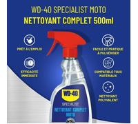 WD-40 - Nettoyant Complet Moto 500 Ml