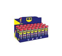 WD-40 Produit multifonction Smart Straw 24 x 400 ml - Application précise avec tube pulvérisateur pliable, dissout les mécanismes fixés et la rouille, élimine les couinements, repousse l'humidité