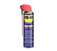 WD-40 Produit multifonction Smart Straw 300 ml - Application précise avec tuyau de pulvérisation pliable, dissout les mécaniques coincées et la rouille, élimine les grincements, repousse l'humidité