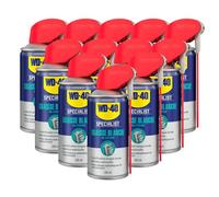 WD-40 Specialist • Graisse Blanche Au Lithium • Spray Double Position • Formule Blanche et épaisse • Résiste à l'Eau et a la Chaleur • Propriétés anti-usure • Carton de 12 aérosols de 250 ML
