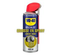 WD-40 - Graisse en spray Double Position - Protection anticorrosion, extrêmement durable - 400 ml