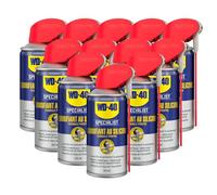 WD-40 Specialist • Lubrifiant Au Silicone • Spray Double Position • Formule Propre • Isolation contre l'humidité • Comptatible tous métaux, plastiques, caoutchoucs, bois • Carton de 12 aérosols 250 ML