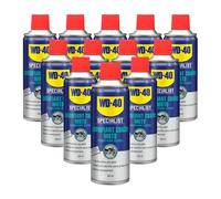 WD-40 Specialist, Lubrifiant Chaîne Moto, Idéal On Road et Conditions Sèches, Carton de 12 Aérosols de 400 ml
