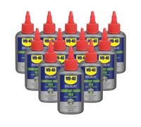 WD-40 Specialist, Lubrifiant Chaîne Vélo, Idéal Conditions Sèches et Poussiéreuses, Carton de 12 Burettes de 100 ml