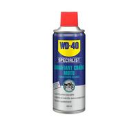 WD-40 Specialist Moto • Lubrifiant Chaîne • Aérosol • Idéal On-road et conditions sèches • Propriétés anti-éclaboussures • compatible joints toriques en O, X et Z • 400 ML