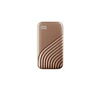 Western Digital SSD externe My Passport WDBAGF5000AGD 500 Go chiffré USB-C AES 256 bits Or